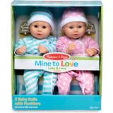 Melissa & Doug Dolls & Doll Houses Melissa & Doug Mine to Love Twins Luke & Lucy