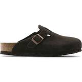 Outdoor Slippers Birkenstock Boston Soft Footbed Suede Leather - Brown/Mocha