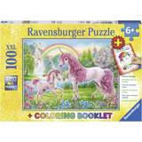 Ravensburger Coloring Booklet Magical Unicorns 100 Pieces