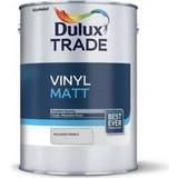 Dulux Trade Vinyl Matt Wall Paint, Ceiling Paint Polished Pebble 5L