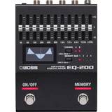 Black Pedals for Musical Instruments Boss EQ-200