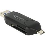 DeLock Micro-USB OTG Card Reader + USB (91734)