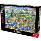 Anatolian Jigsaw Puzzles Anatolian European World 1500 Pieces