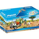 Monkeys Play Set Playmobil Zoo Vet with Medical Cart 70346