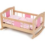 Baby Doll Accessories - Wooden Toys Dolls & Doll Houses Tidlo Dolls Rocking Cradle