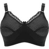 Miss Mary Bras Miss Mary Cotton Dots Non-wired Bra - Black
