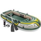 Green Kayak Set Intex Inflatable Boat Set Seahawk 3