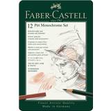 Graphite Pencils Faber-Castell PITT Monochrome Tin of 12