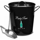Black Ice Buckets Party Time Scoop with Ice Bucket 3.4L