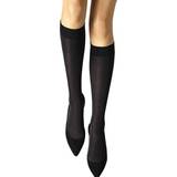 Wolford Socks Wolford Velvet De Luxe 50 KneeHighs - Black
