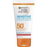 Travel Size Sun Protection Garnier Ambre Solaire Sensitive Advanced Sun Cream SPF50+ 50ml