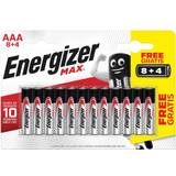 Energizer Batteries & Chargers Energizer AAA Max Alkaline 12-pack