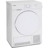 Air Vented Tumble Dryers - B - Front Montpellier MCD7W White
