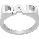 Maria Black Dad Ring - Silver