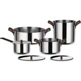 Alessi Cookware Sets Alessi Edo Cookware Set with lid 7 Parts