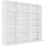 vidaXL CD Cabinet Book Shelf 89.4cm