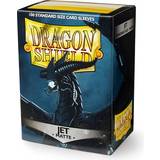 Dragon Shield Board Game Accessories Board Games Dragon Shield Matte Jet 100 Standard Size