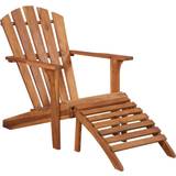 Footrest Sun Chairs Garden & Outdoor Furniture vidaXL 44117 Adirondack