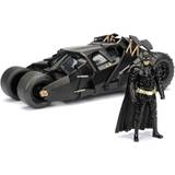 Metal Toy Vehicles Jada DC Comics The Dark Knight Batmobile & Batman