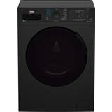 Black - Washer Dryers Washing Machines Beko WDL742431