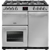 Belling Gas Ovens Cookers Belling Farmhouse 90G Silver