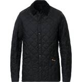 Men Outerwear Barbour Heritage Liddesdale Quilted Jacket - Black