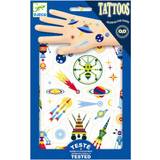 Space Crafts Djeco Tattoos Space Luminescent