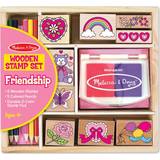 Wooden Toys Creativity Sets Melissa & Doug Friendship Stamp Set