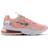 Nike Air Max 270 React GS - Bleached Coral/White/Echo Pink/White