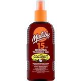 Water Resistant Self Tan Malibu Bronzing Tanning Oil with Coconut SPF15 200ml