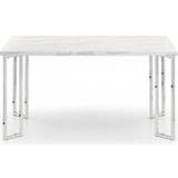 Silver Dining Tables Julian Bowen Positano Dining Table 90x150cm