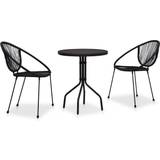 vidaXL 48567 Bistro Set, 1 Table incl. 2 Chairs