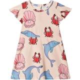 Press-Studs Dresses Children's Clothing Mini Rodini Dolphin Dress - Pink (2065010500)