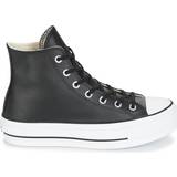 Shoes on sale Converse Chuck Taylor All Star Clean Leather Platform - Black/White
