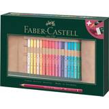 Faber castell polychromos pencils Faber-Castell Polychromos Coloured Pencil Roll 34-pack