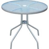 Steel Outdoor Bistro Tables Garden & Outdoor Furniture vidaXL 43316 Ø80cm