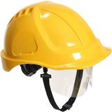 White Safety Helmets Portwest PW54 Endurance Plus Visor Helmet