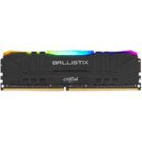 Crucial Ballistix Black RGB LED DDR4 3200MHz 8GB (BL8G32C16U4BL)