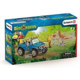 Dinosaur Play Set Schleich Off Road Vehicle with Dino Outpost 41464