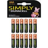 Duracell AAA Simply 12-pack