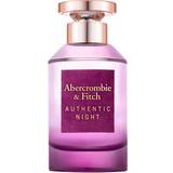 Abercrombie & Fitch Eau de Parfum Abercrombie & Fitch Authentic Night Woman EdP 100ml