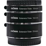 Sony E Lens Accessories Extension Tube Set 10/16/21mm for Sony NEX E