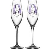 Sara Woodrow Champagne Glasses Kosta Boda All About You Forever Mine Champagne Glass 23cl 2pcs