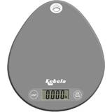 Oval Digital LCD Kitchen Scale
