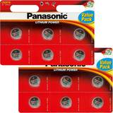 Panasonic Batteries - Watch Batteries Batteries & Chargers Panasonic CR2016 12-pack