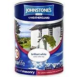Johnstones Outdoor Use - White Paint Johnstones Weatherguard Concrete Paint Brilliant White 5L