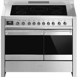 Smeg Dual Fuel Ovens Induction Cookers Smeg A2PYID-81 Stainless Steel