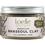 Eczema Facial Masks Loelle Moroccan Rhassoul Clay Red 150g