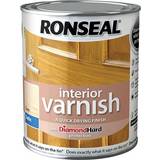 Cheap Ronseal Paint Ronseal Quick Dry Interior Varnish Wood Protection Transparent 0.25L