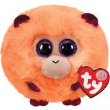 Monkeys Soft Toys TY Puffies Coconut Monkey 10cm